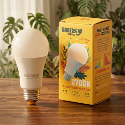 Shine: The Sunlight Bulb -- A19