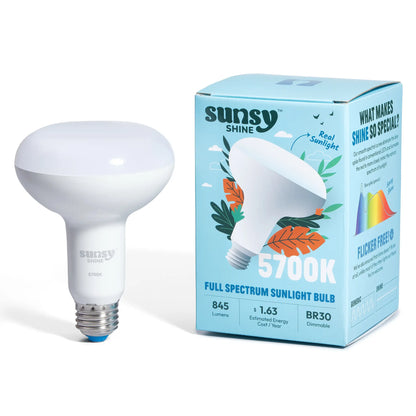 5700k br30 sitting upright next to its box on a white background